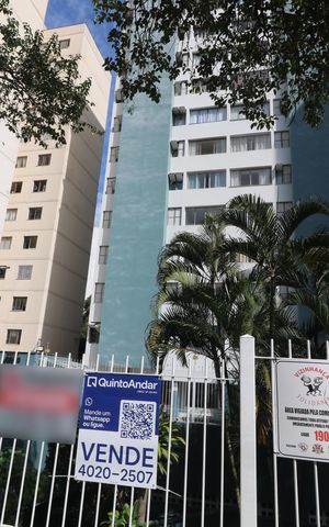 Apartamento à venda com 70m², 2 quartos e 1 vagaFachada do Prédio