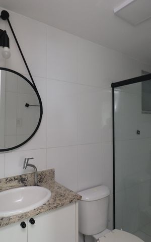 Apartamento para alugar com 68m², 2 quartos e 1 vaga Apartamento para alugar com 68m², 2 quartos e 1 vagaBanheiro
