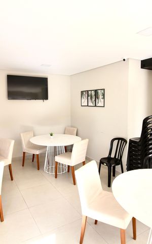 Apartamento para alugar com 49m², 2 quartos e 1 vaga Apartamento para alugar com 49m², 2 quartos e 1 vagaSalão de festas