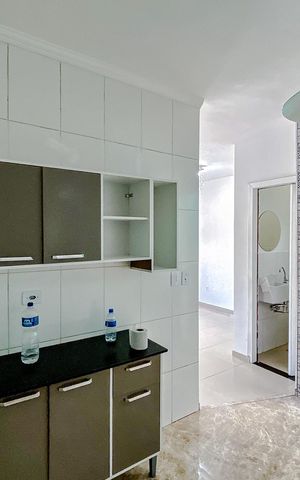 Casa para alugar com 80m², 3 quartos e 2 vagasCozinha
