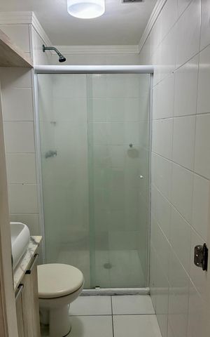 Apartamento para alugar com 35m², 1 quarto e sem vaga Apartamento para alugar com 35m², 1 quarto e sem vagaBanheiro