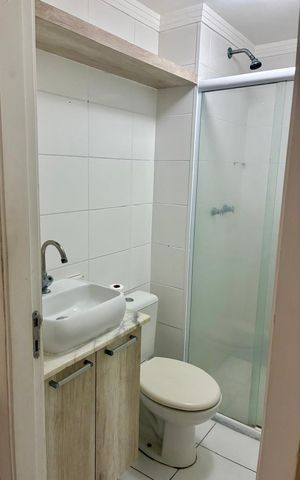 Apartamento para alugar com 35m², 1 quarto e sem vaga Apartamento para alugar com 35m², 1 quarto e sem vagaBanheiro