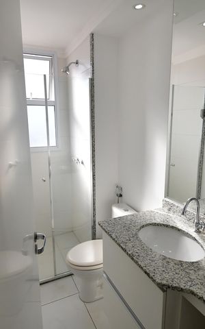 Apartamento à venda com 58m², 2 quartos e 1 vagaBanheiro Suíte