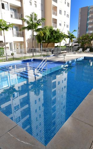 Apartamento à venda com 58m², 2 quartos e 1 vagaÁrea comum - Piscina
