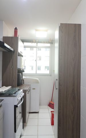 Apartamento para alugar com 54m², 3 quartos e 1 vagaCozinha - Armários