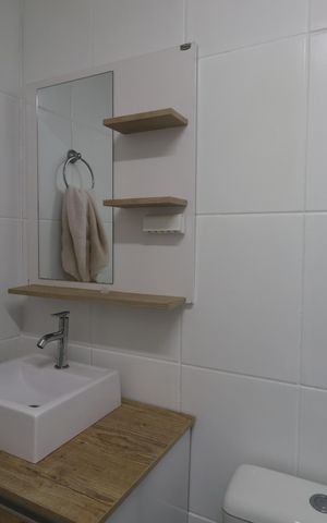 Apartamento para alugar com 54m², 3 quartos e 1 vagaBanheiro 
