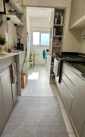 Apartamento à venda com 97m², 2 quartos e 1 vaga Apartamento à venda com 97m², 2 quartos e 1 vagaCozinha