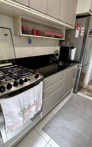 Apartamento à venda com 97m², 2 quartos e 1 vaga Apartamento à venda com 97m², 2 quartos e 1 vagaCozinha