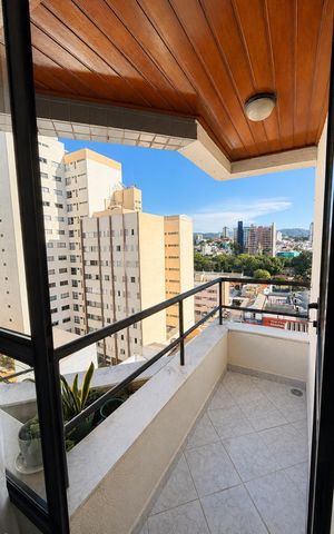 Apartamento à venda com 94m², 3 quartos e 2 vagasVaranda