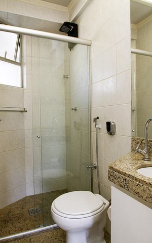 Apartamento à venda com 82m², 2 quartos e 2 vagasBanheiro Social