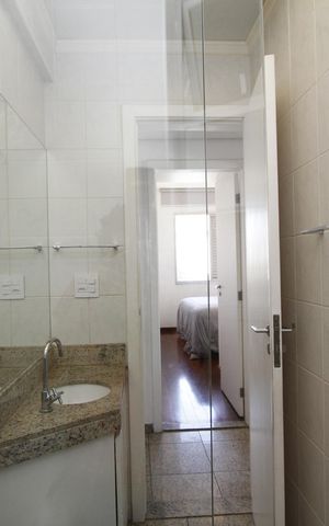 Apartamento à venda com 82m², 2 quartos e 2 vagasBanheiro Social