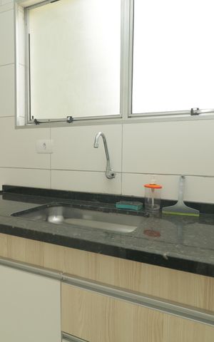 Apartamento à venda com 52m², 1 quarto e 1 vagaCozinha
