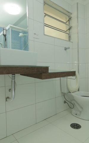 Apartamento à venda com 52m², 1 quarto e 1 vagaBanheiro