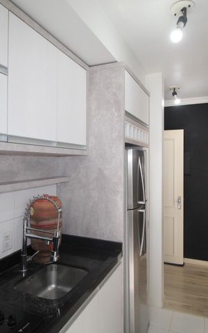 Apartamento à venda com 59m², 2 quartos e 1 vagaCozinha