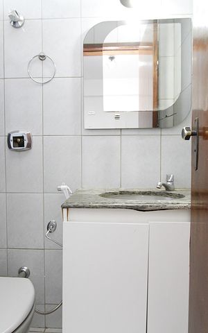 Apartamento para alugar com 82m², 3 quartos e 1 vagaBanheiro da Suíte