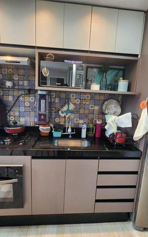 Apartamento para alugar com 40m², 1 quarto e 1 vaga Apartamento para alugar com 40m², 1 quarto e 1 vagaCozinha