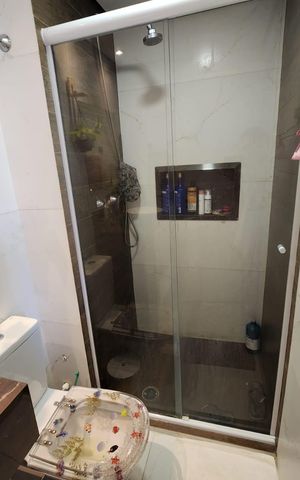 Apartamento para alugar com 40m², 1 quarto e 1 vaga Apartamento para alugar com 40m², 1 quarto e 1 vagaBanheiro