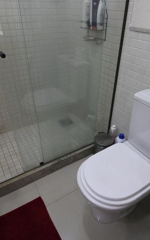 Apartamento para alugar com 110m², 3 quartos e 1 vagaBanheiro da suíte 2