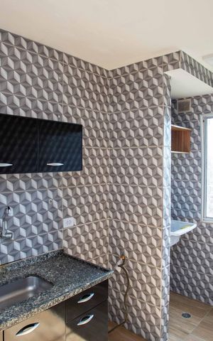 Apartamento à venda com 46m², 2 quartos e 1 vagaCozinha
