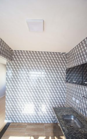 Apartamento à venda com 46m², 2 quartos e 1 vagaCozinha
