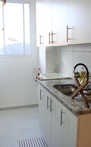 Apartamento à venda com 57m², 2 quartos e 1 vagaCozinha 