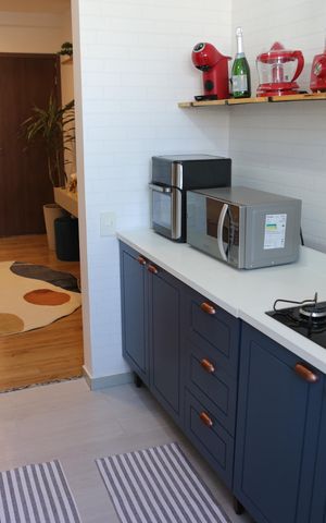 Apartamento à venda com 57m², 2 quartos e 1 vagaCozinha 