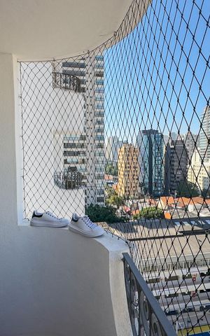 Apartamento à venda com 37m², 1 quarto e sem vagaSacada
