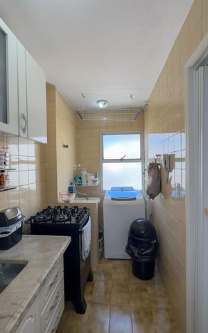 Apartamento à venda com 37m², 1 quarto e sem vagaCozinha e Área de Serviço