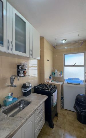 Apartamento à venda com 37m², 1 quarto e sem vagaCozinha e Área de Serviço
