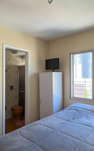 Apartamento à venda com 37m², 1 quarto e sem vagaQuarto Suíte
