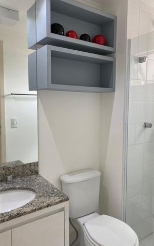 Apartamento à venda com 130m², 3 quartos e 2 vagas Apartamento à venda com 130m², 3 quartos e 2 vagasBanheiro