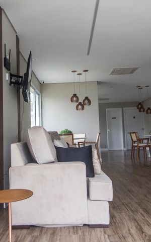 Apartamento para alugar com 55m², 1 quarto e 2 vagasÁrea comum - Salão de festas