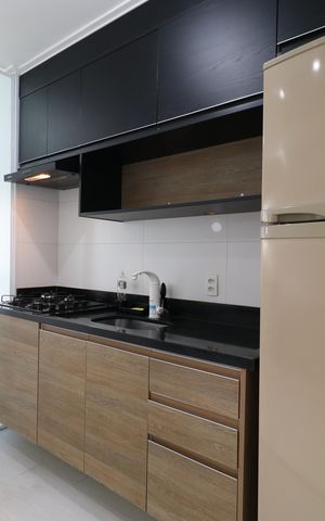 Apartamento à venda com 31m², 1 quarto e sem vagaCozinha e Área de serviço 