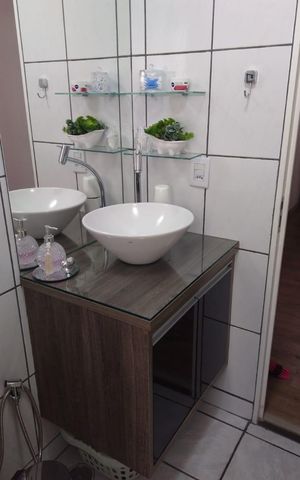 Apartamento à venda com 50m², 2 quartos e 1 vaga Apartamento à venda com 50m², 2 quartos e 1 vagaBanheiro