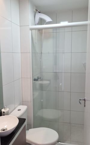 Apartamento para alugar com 41m², 2 quartos e 1 vaga Apartamento para alugar com 41m², 2 quartos e 1 vagaBanheiro