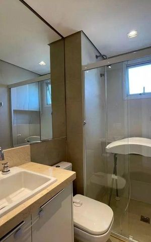 Apartamento para alugar com 138m², 3 quartos e 3 vagas Apartamento para alugar com 138m², 3 quartos e 3 vagasBanheiro