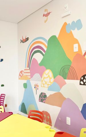 Apartamento para alugar com 54m², 2 quartos e 2 vagas Apartamento para alugar com 54m², 2 quartos e 2 vagasÁrea comum - Espaço Kids