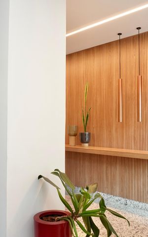Apartamento para alugar com 54m², 2 quartos e 2 vagas Apartamento para alugar com 54m², 2 quartos e 2 vagasHall de entrada