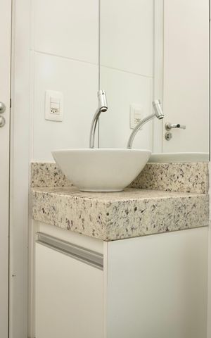 Apartamento para alugar com 54m², 2 quartos e 2 vagas Apartamento para alugar com 54m², 2 quartos e 2 vagasBanheiro Social