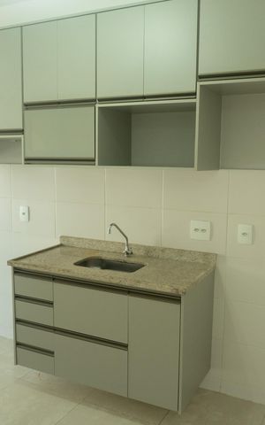 Apartamento para alugar com 60m², 2 quartos e 2 vagas Apartamento para alugar com 60m², 2 quartos e 2 vagasCozinha e Área de Serviço
