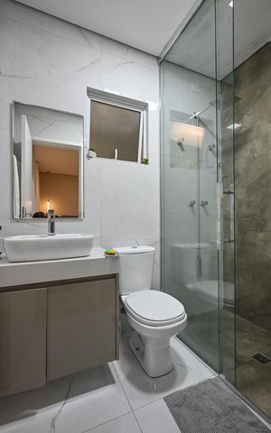 Casa à venda com 160m², 3 quartos e 2 vagasBanheiro Suíte 