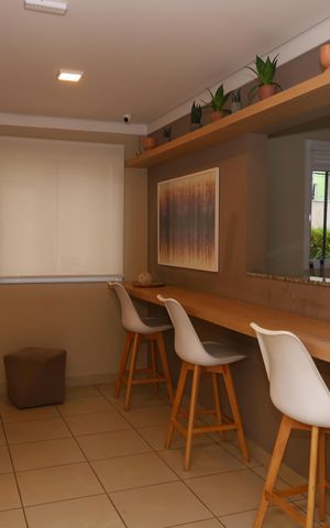 Apartamento à venda com 32m², 2 quartos e sem vagaÁrea comum - Salão de festas