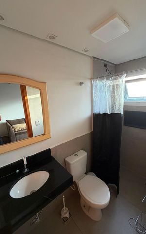 Apartamento para alugar com 30m², 1 quarto e 1 vaga Apartamento para alugar com 30m², 1 quarto e 1 vagaBanheiro