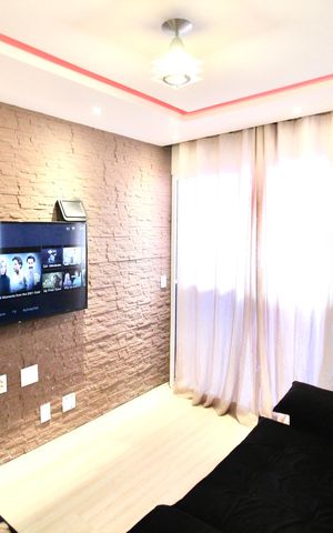 Apartamento para alugar com 44m², 2 quartos e sem vaga Apartamento para alugar com 44m², 2 quartos e sem vagaSala