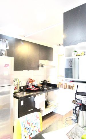 Apartamento para alugar com 44m², 2 quartos e sem vaga Apartamento para alugar com 44m², 2 quartos e sem vagaCozinha