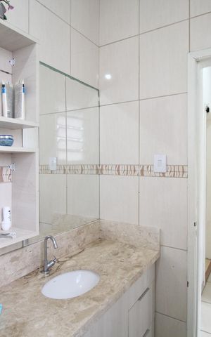 Apartamento à venda com 60m², 1 quarto e sem vagaBanheiro