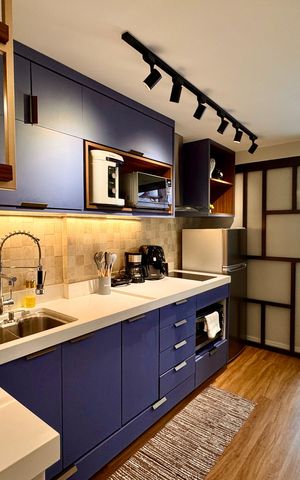 Studio à venda com 43m², 1 quarto e sem vaga Studio à venda com 43m², 1 quarto e sem vagaCozinha