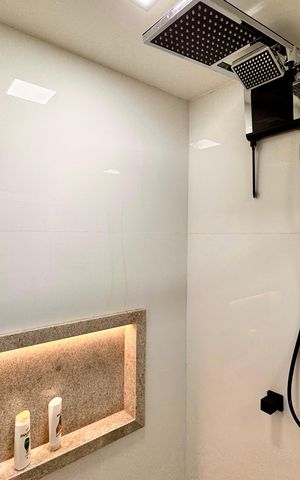 Studio à venda com 43m², 1 quarto e sem vaga Studio à venda com 43m², 1 quarto e sem vagaBanheiro