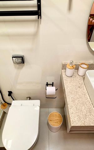 Studio à venda com 43m², 1 quarto e sem vaga Studio à venda com 43m², 1 quarto e sem vagaBanheiro
