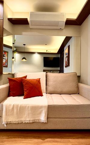 Studio à venda com 43m², 1 quarto e sem vaga Studio à venda com 43m², 1 quarto e sem vagaSala